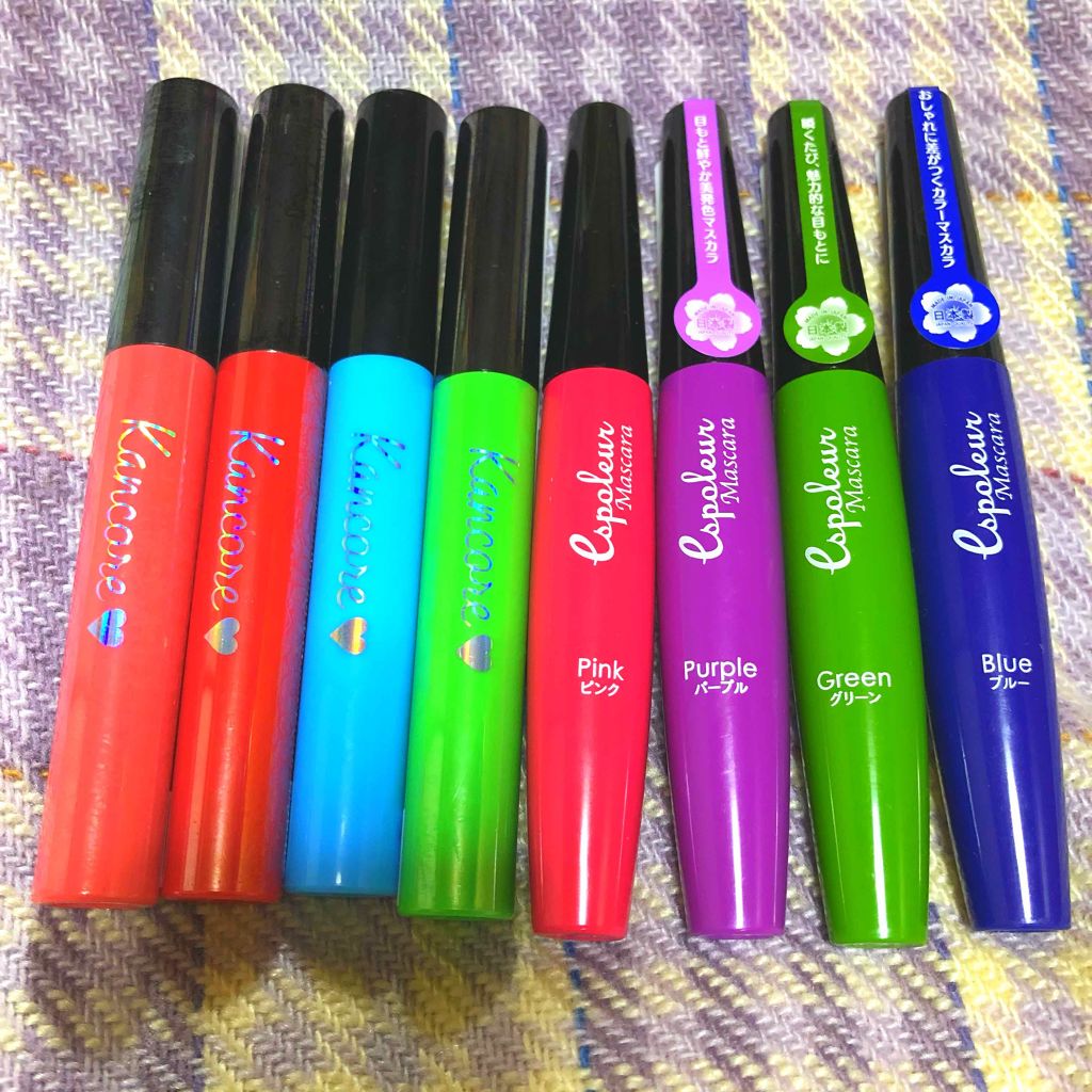 エスポルール カラーマスカラ/エスポルール/マスカラを使ったクチコミ(2枚目)