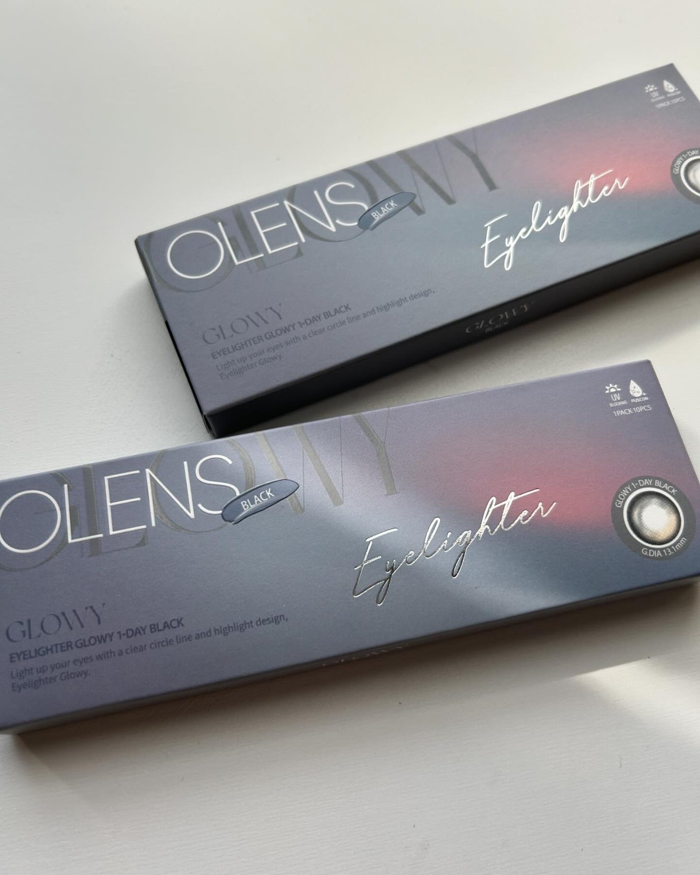 Glowy 1day/OLENS/ワンデー(1DAY)カラコンを使ったクチコミ(5枚目)