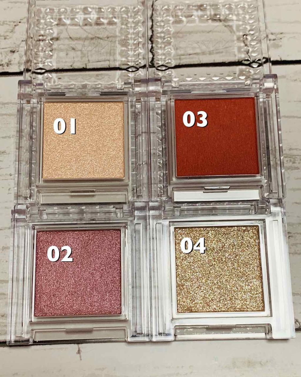 シングルカラーアイシャドウ/CEZANNE/単色アイシャドウを使ったクチコミ(2枚目)