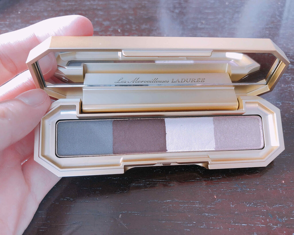 アイカラー コレクション/レ・メルヴェイユーズ ラデュレ/アイシャドウパレットを使ったクチコミ（3枚目）