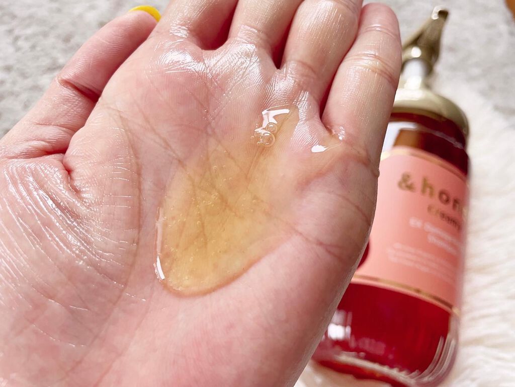 Creamy EXダメージリペアシャンプー1.0/ヘアトリートメント2.0 シャンプー本体450ml/&honey/市販シャンプーを使ったクチコミ（2枚目）