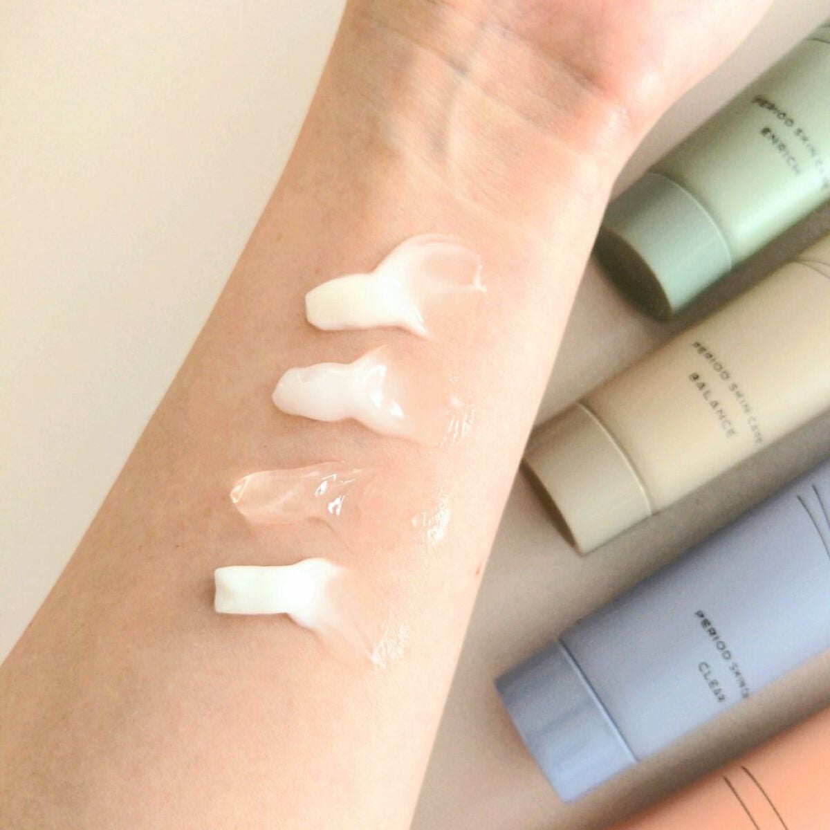 ピリオドスキンケア 美容ジェルクリーム マンスリーセット /MERIN/スキンケアキットを使ったクチコミ(5枚目)