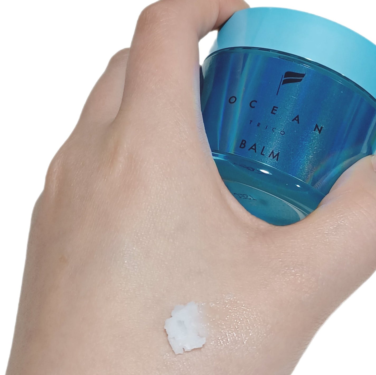 オーシャントリコ ヘアスタイリング バーム ライトブルー/OCEAN TRICO/ヘアバームを使ったクチコミ(3枚目)