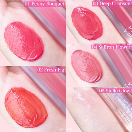 シアーベルベットティント/Dear.A/リップティントを使ったクチコミ(4枚目)