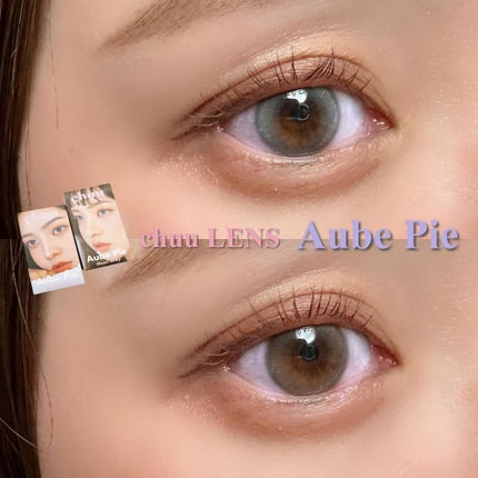 aube pie/chuu LENS/カラーコンタクトレンズを使ったクチコミ(1枚目)