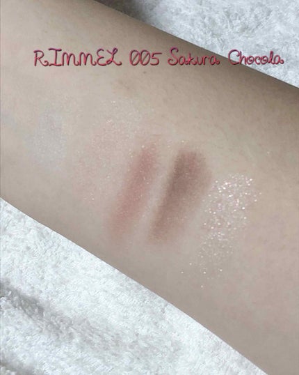 ショコラスウィート アイズ/リンメル ロンドン/アイシャドウパレットを使ったクチコミ(4枚目)