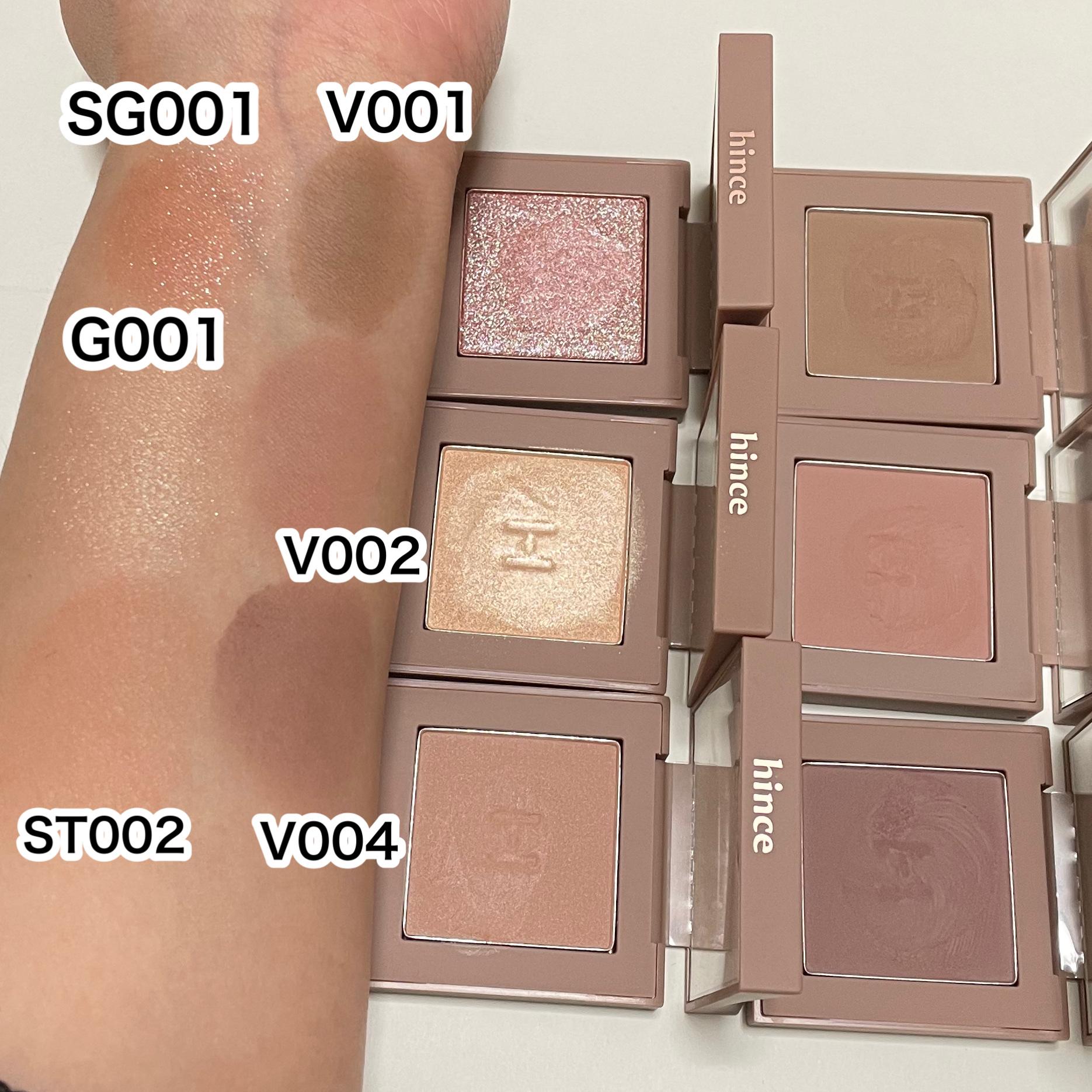 ニューデップスアイシャドウ/hince/単色アイシャドウを使ったクチコミ（3枚目）