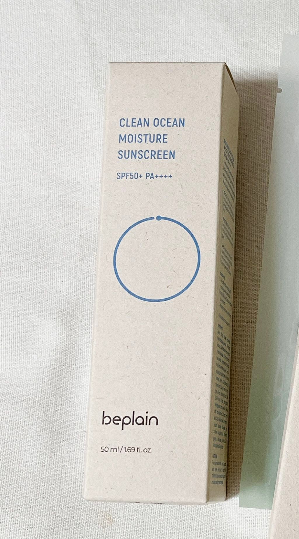 クリーンオーシャンモイスチャーサンスクリーン/beplain/日焼け止め・UVケアを使ったクチコミ(1枚目)