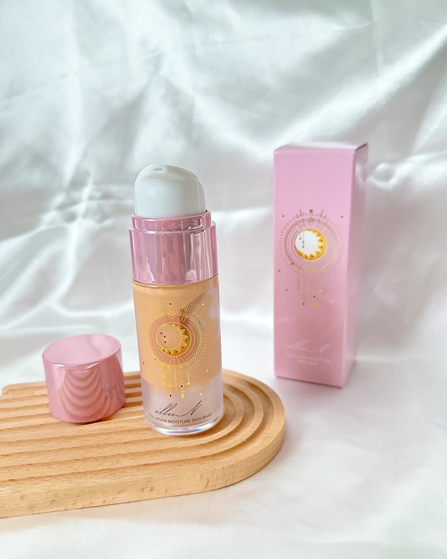 コラーゲンモイスチャースキンベース/illuN/化粧下地を使ったクチコミ(2枚目)