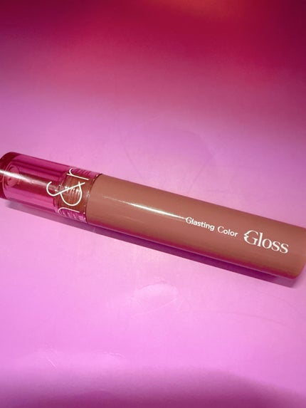 グラスティングカラーグロス/rom&nd/リップグロスを使ったクチコミ(4枚目)