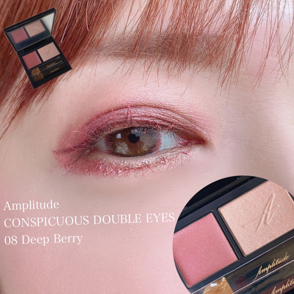 コンスピキュアス ダブルアイズ/Amplitude/アイシャドウパレットを使ったクチコミ(2枚目)