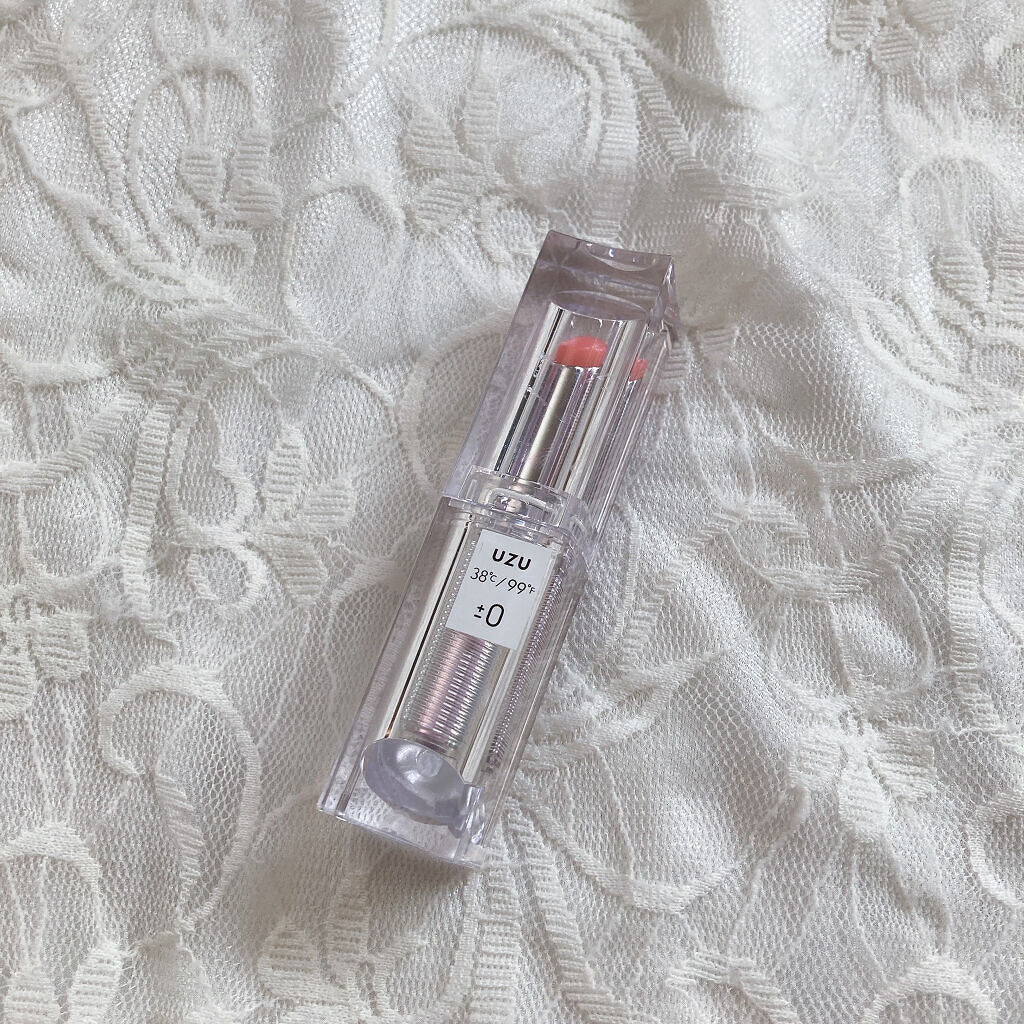  38°C / 99°F Lipstick <TOKYO> ±0 CLEAR/UZU BY FLOWFUSHI/口紅を使ったクチコミ（2枚目）