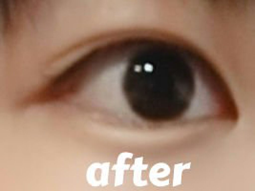 描くふたえアイライナー/CEZANNE/リキッドアイライナーを使ったクチコミ（3枚目）