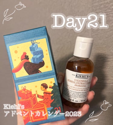 Kiehl's キールズ ハーバル トナー CL アルコールフリーのクチコミ「🤶Day21 アドベントカレンダー開封レポ🤶


Kiehl's
アドベントカレンダー 202.....」（1枚目）