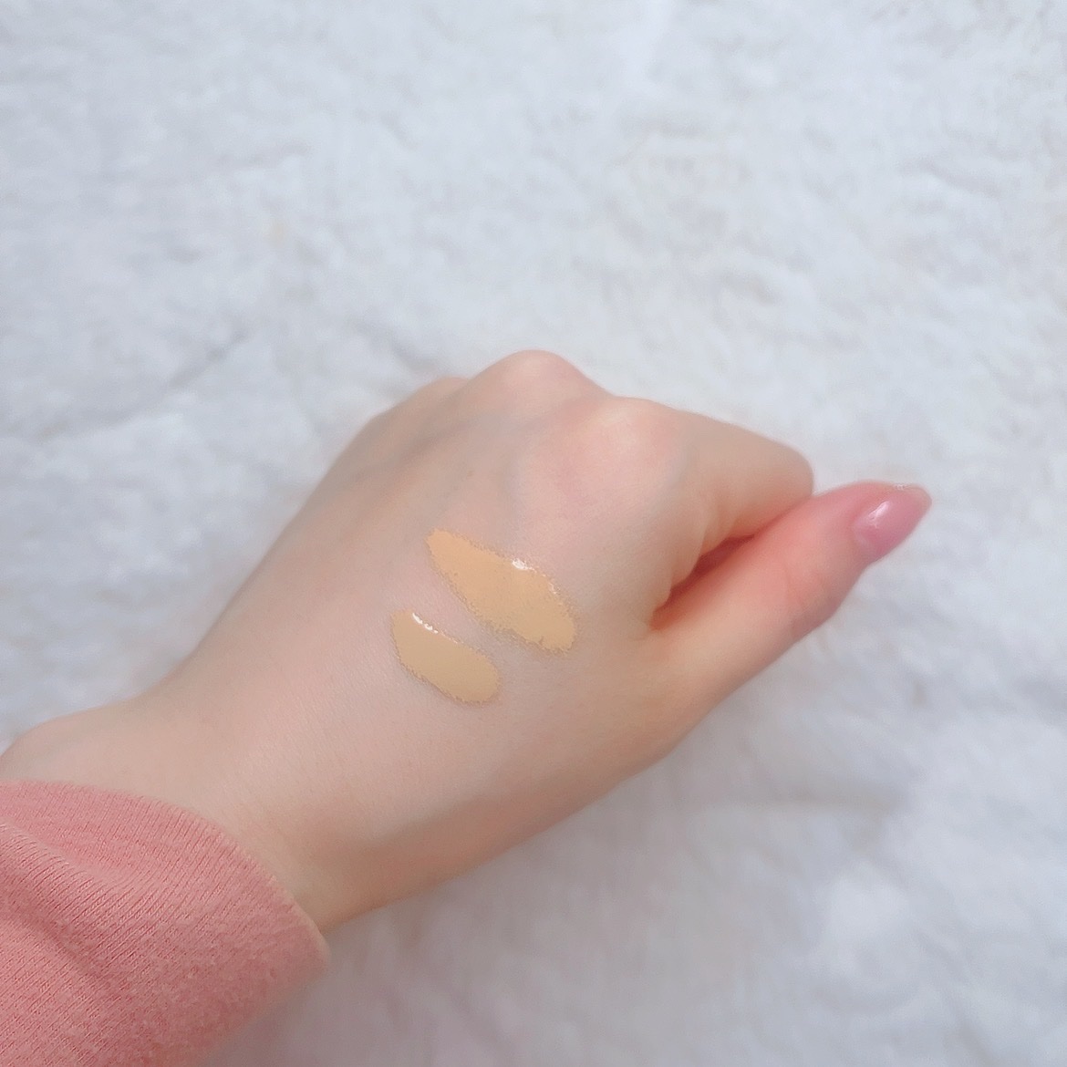 リキッドファンデーション/media luxe/リキッドファンデーションを使ったクチコミ（2枚目）