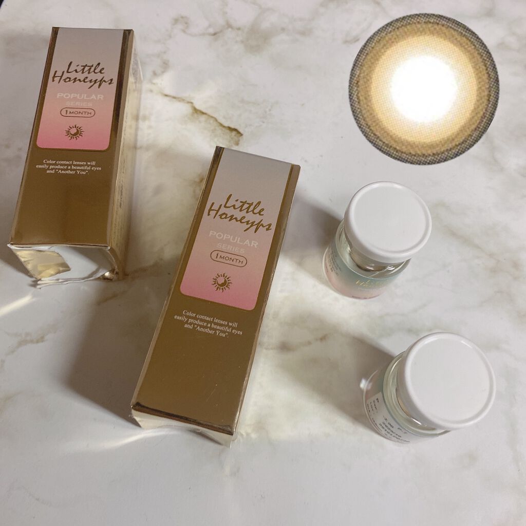 カラコン リトルハニップ/リトルハニップ/カラーコンタクトレンズを使ったクチコミ（2枚目）