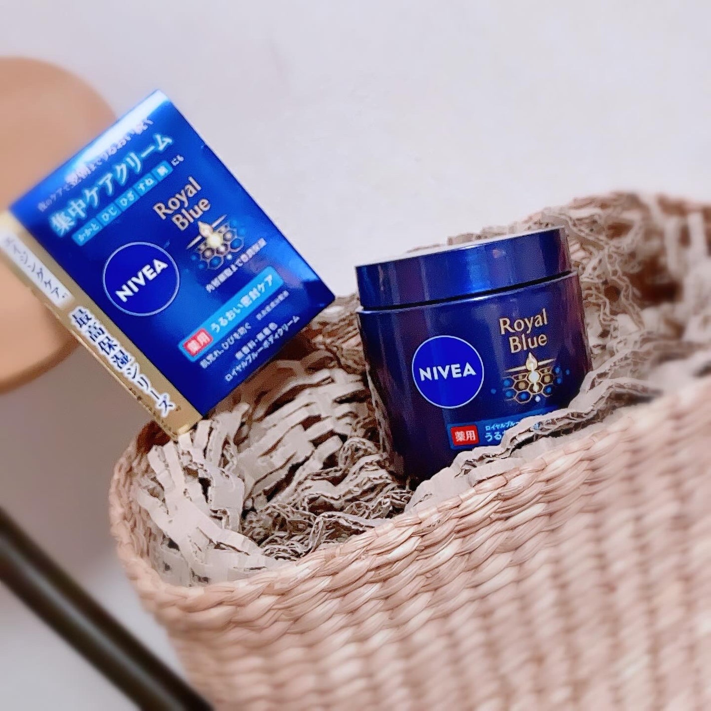 ニベア ロイヤルブルーボディクリーム うるおい密封ケア/ニベア/ボディクリームを使ったクチコミ(1枚目)