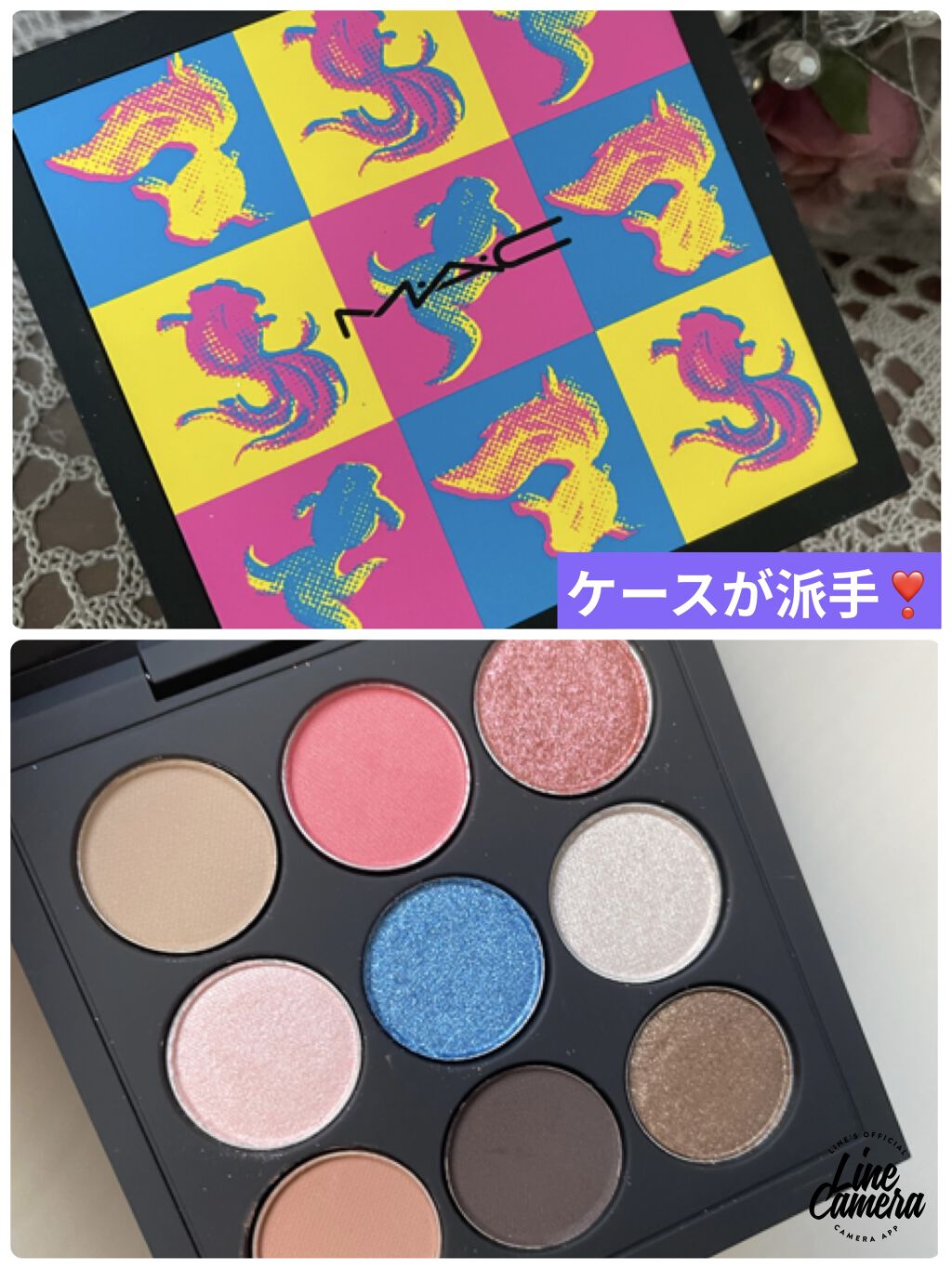 スモール アイシャドウ×9/M・A・C/アイシャドウパレットを使ったクチコミ（2枚目）