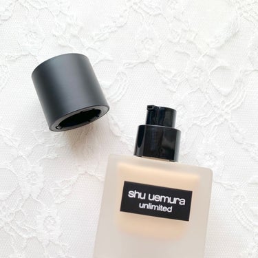 アンリミテッド ラスティング フルイド/shu uemura/リキッドファンデーションを使ったクチコミ（2枚目）