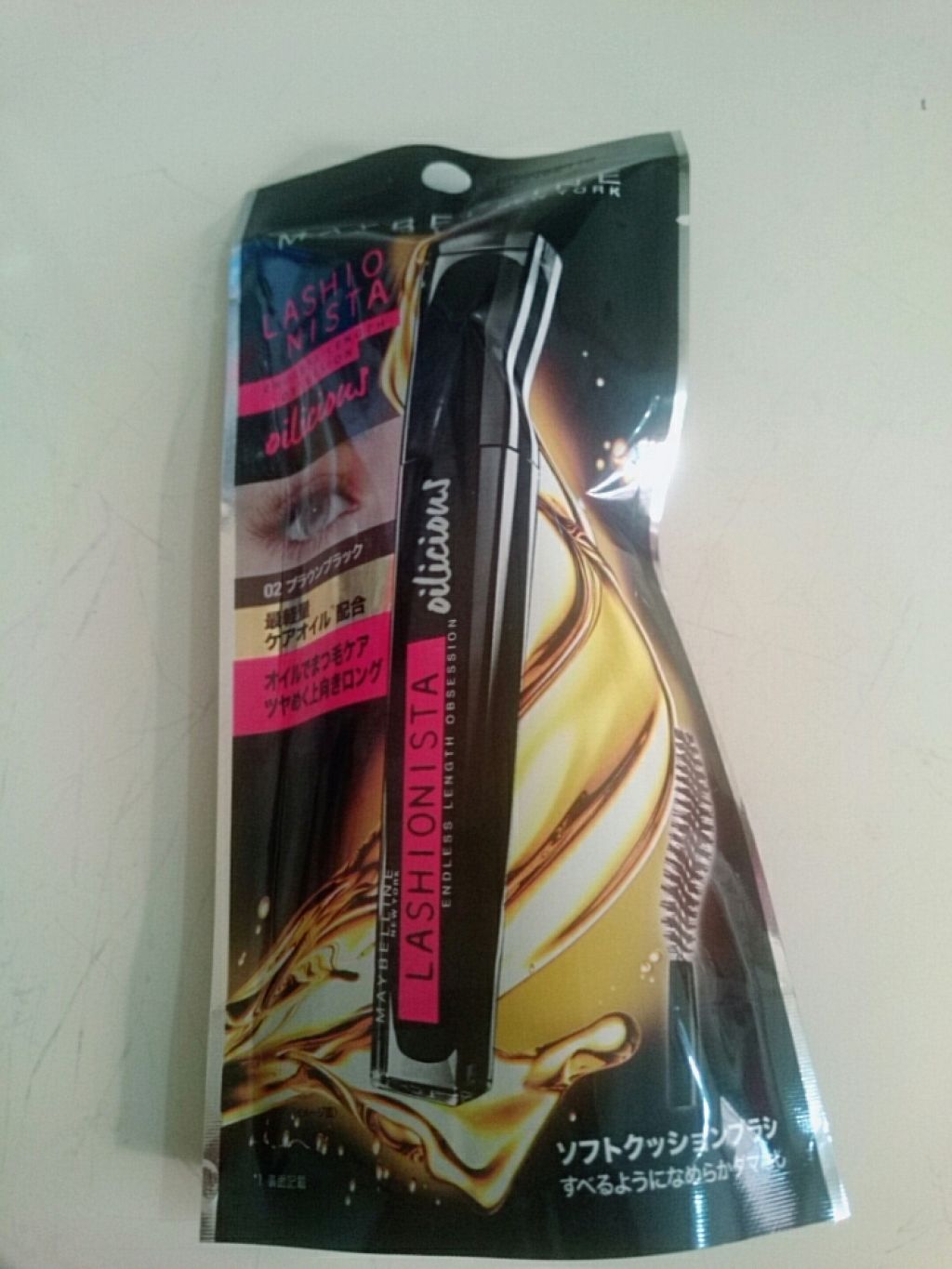 ラッシュニスタ オイリシャス/MAYBELLINE NEW YORK/マスカラを使ったクチコミ(1枚目)