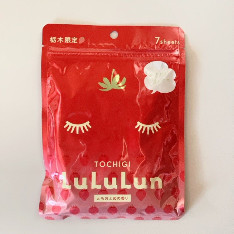 栃木ルルルン(とちおとめの香り)/ルルルン/シートマスク・パックを使ったクチコミ(1枚目)