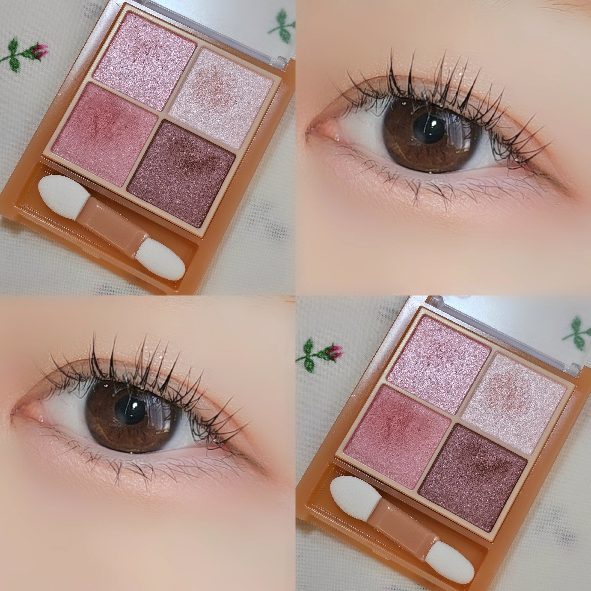 ベージュトーンアイシャドウ/CEZANNE/アイシャドウパレットを使ったクチコミ（1枚目）