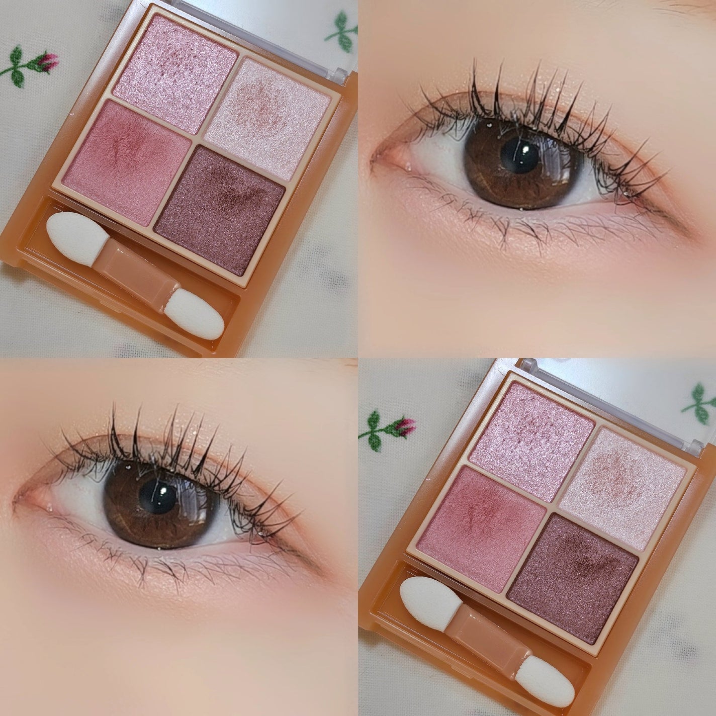 ベージュトーンアイシャドウ/CEZANNE/アイシャドウパレットを使ったクチコミ(1枚目)