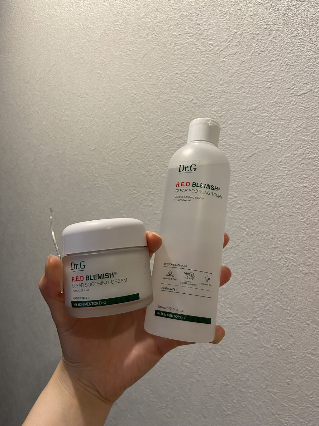 レッドB・Cスムージングクリーム/Dr.G/フェイスクリームを使ったクチコミ（1枚目）