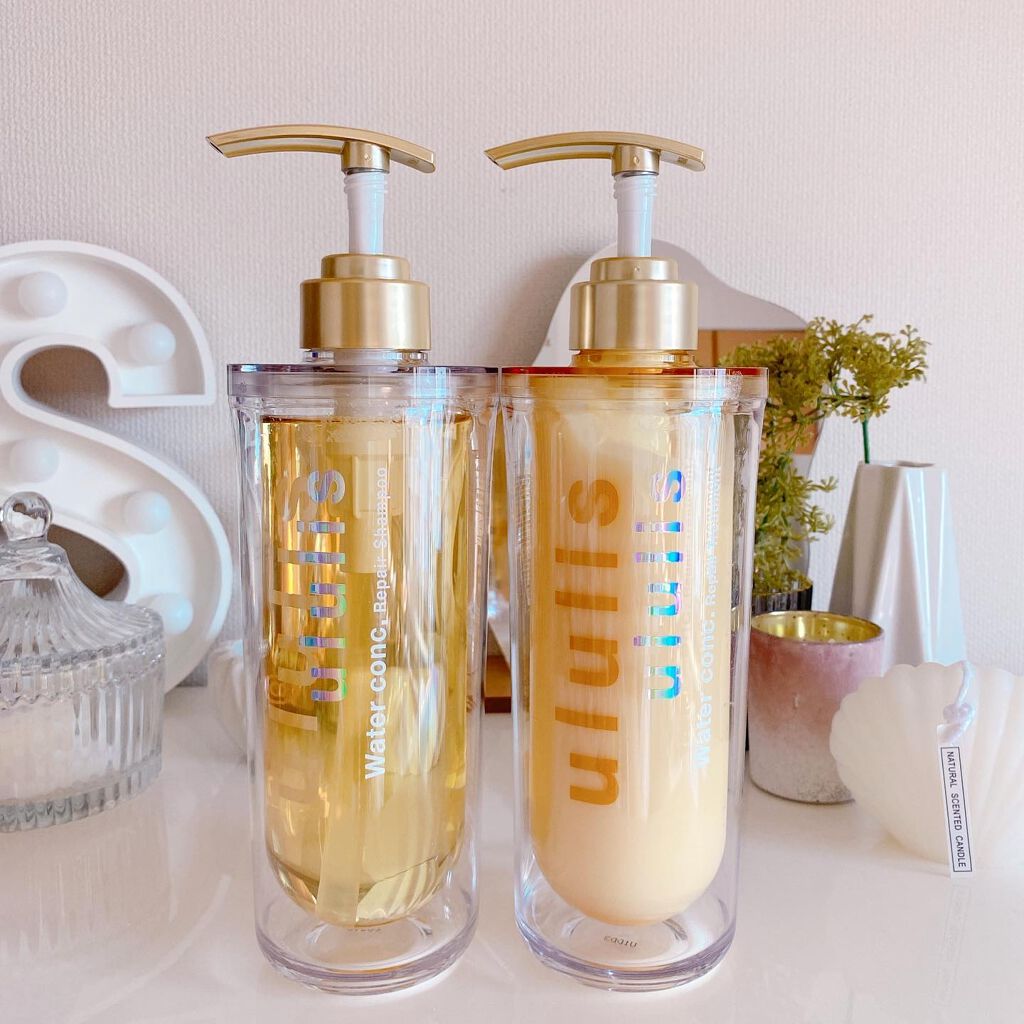 ウォーターコンク リペアシャンプー/ヘアトリートメント/ululis/シャンプー・コンディショナーを使ったクチコミ(9枚目)