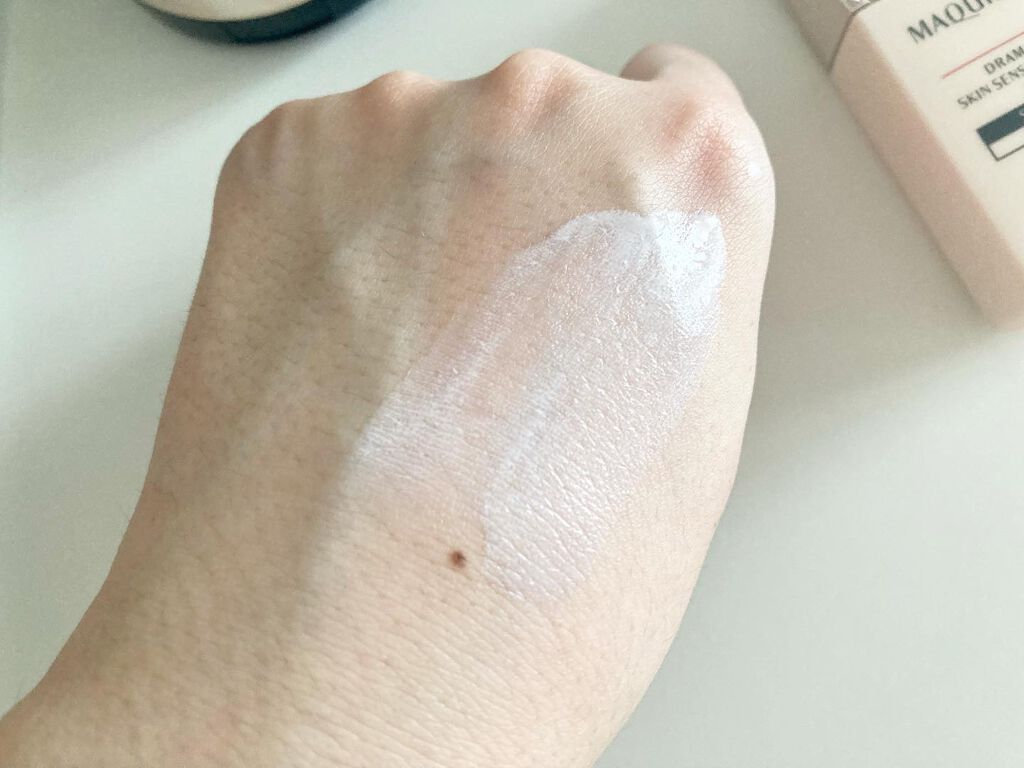ドラマティックスキンセンサーベース EX/マキアージュ/化粧下地を使ったクチコミ（3枚目）