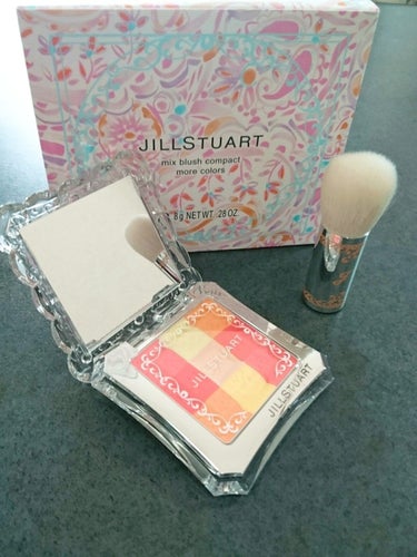 ミックスブラッシュ コンパクト モアカラーズ/JILL STUART/パウダーチークを使ったクチコミ（3枚目）