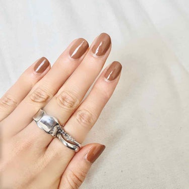 カフェイン ヒット カプセルコレクション ネイルポリッシュ チャイ キス/nails inc./マニキュアを使ったクチコミ（2枚目）