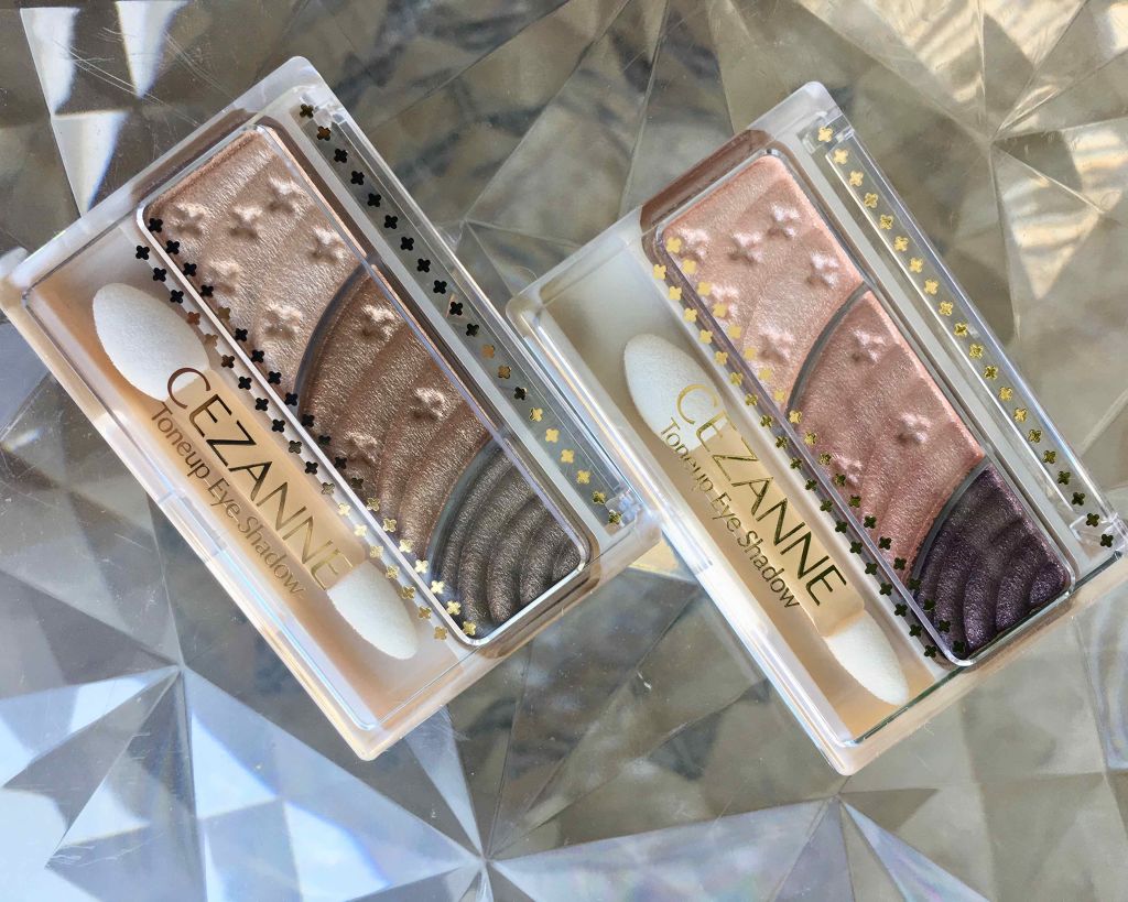 トーンアップアイシャドウ/CEZANNE/アイシャドウパレットを使ったクチコミ(1枚目)