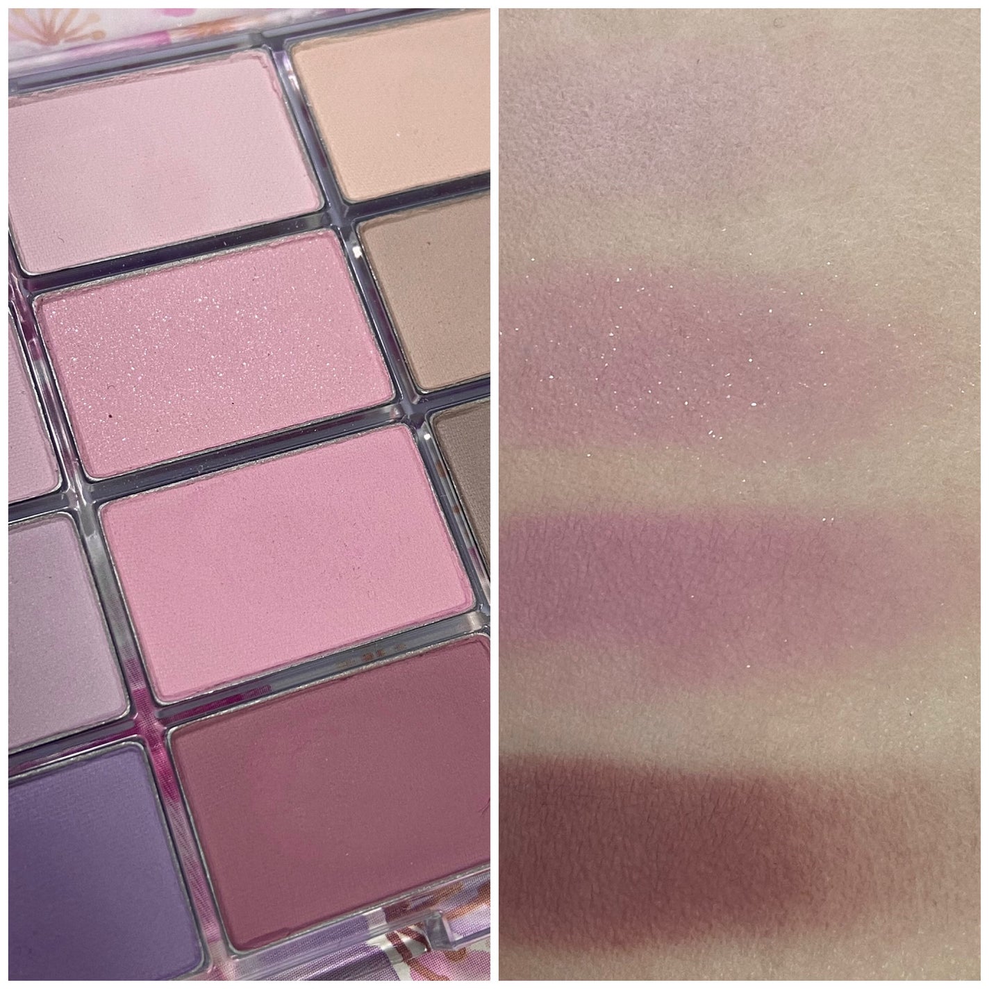 ソフトブラーリングアイパレット/wakemake/アイシャドウパレットを使ったクチコミ(4枚目)