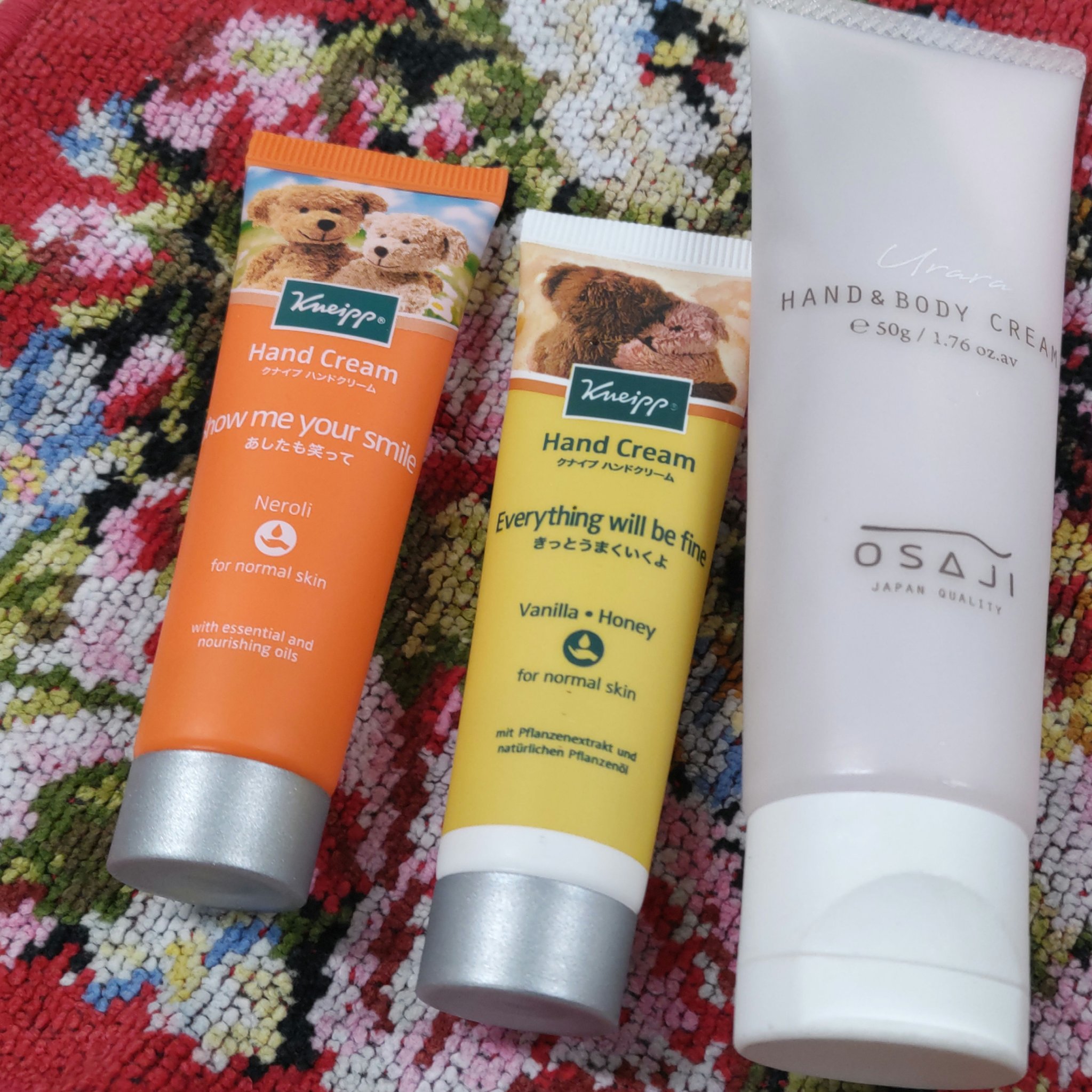 オサジ ハンド&ボディクリーム Urara〈ウララ〉/OSAJI/ハンドクリームを使ったクチコミ（1枚目）