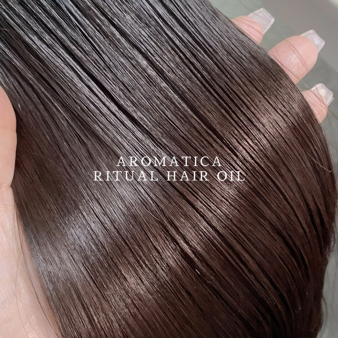 リチュアルヘアオイルラベンダー＆パチョリ/AROMATICA/ヘアオイルを使ったクチコミ（3枚目）