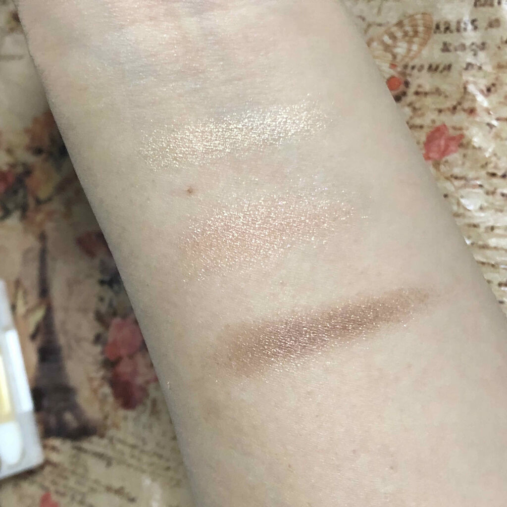 トーンアップアイシャドウ/CEZANNE/アイシャドウパレットを使ったクチコミ（3枚目）