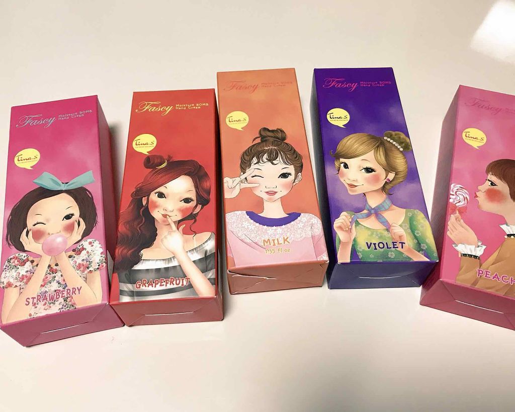 FASCY MOISTURE BONB HAND CREAM (milk)/FASCY(パーシー)/ハンドクリームを使ったクチコミ(1枚目)