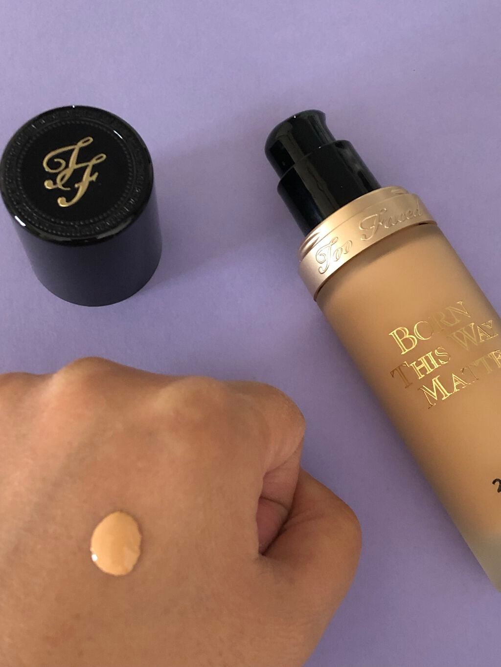 ボーン ディス ウェイ アンディテクタブル 24H マット ファンデーション/Too Faced/リキッドファンデーションを使ったクチコミ(1枚目)