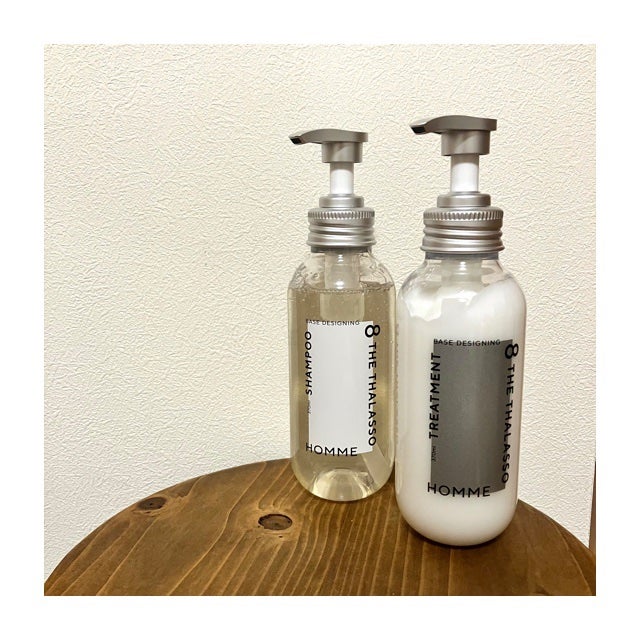 エイトザタラソ オム ベースデザイニング シャンプー/ヘアトリートメント/エイトザタラソ/市販シャンプーを使ったクチコミ(1枚目)