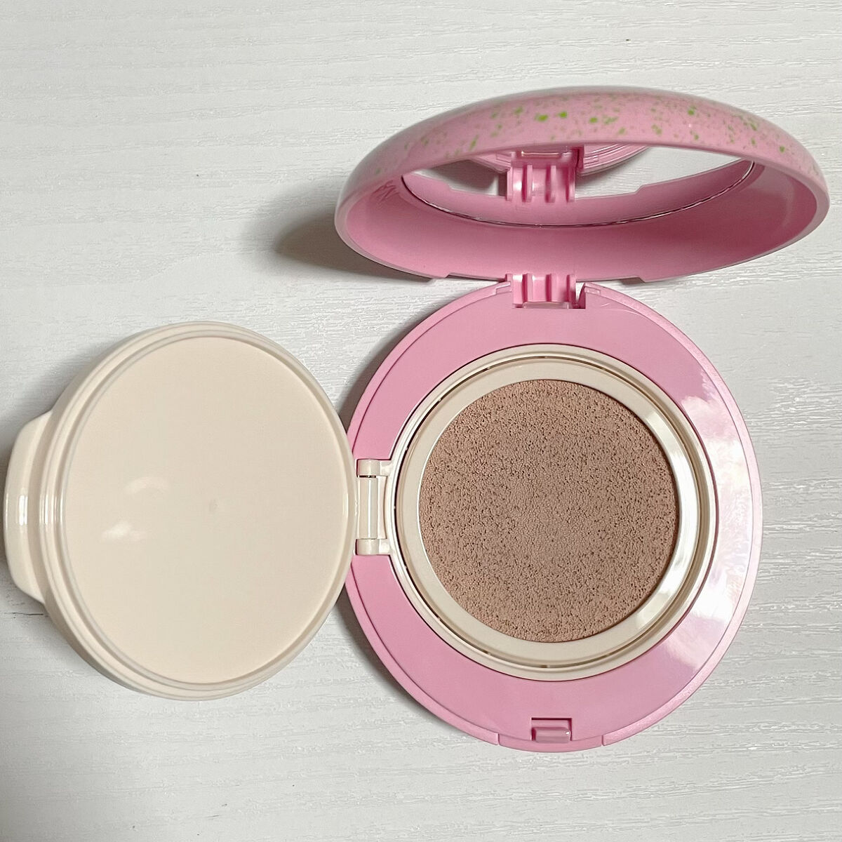 PROBIOエッセンスクッション/ネイチャーリパブリック/クッションファンデーションを使ったクチコミ（3枚目）