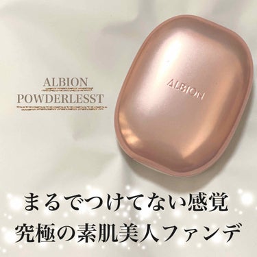 アルビオン　パウダレスト

肌への密着度はリキッド越え！
万年リキッド派の私が惚れ込み毎日使いしているパウダーファンデ。
溶け込むようになじむので、
時間が経っても美肌のまま。
さらにハイライト無しでも