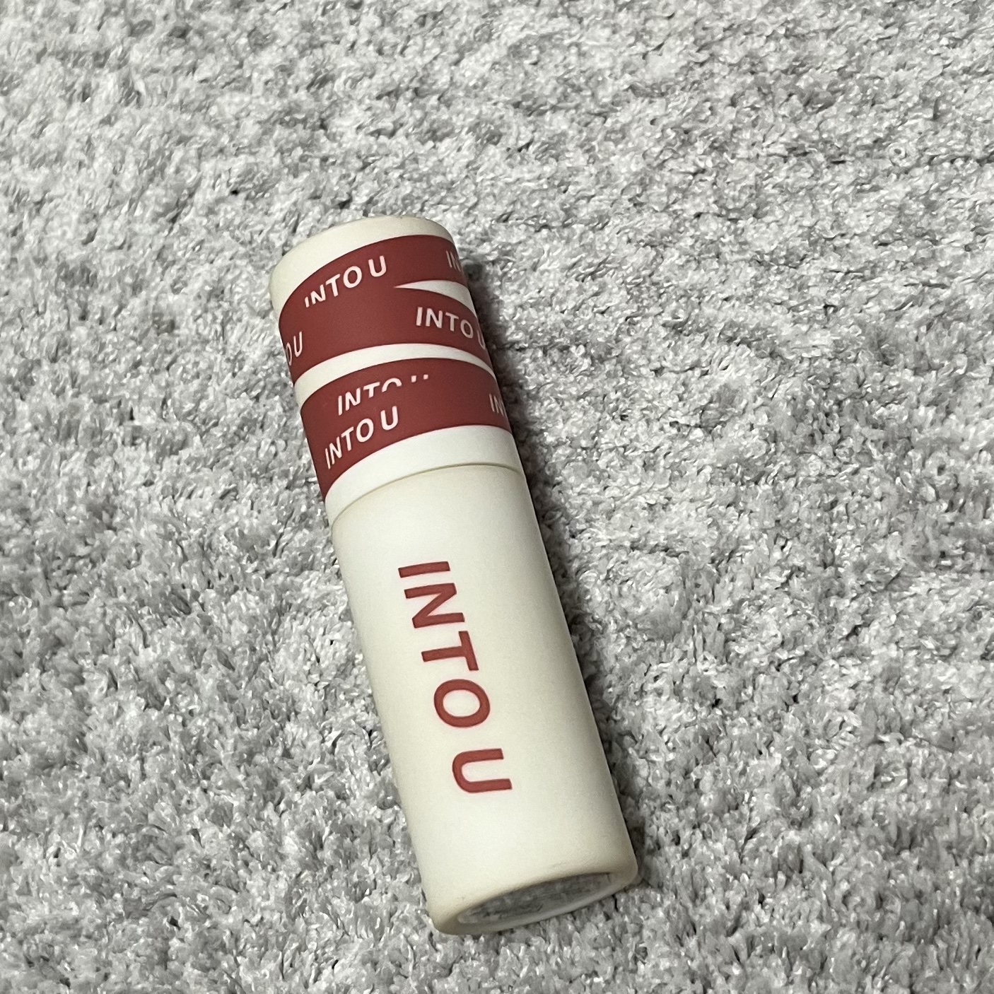 スーパーマットリップ＆チークマッド EM08 インフルエンサーモカ/INTO U/口紅を使ったクチコミ（2枚目）