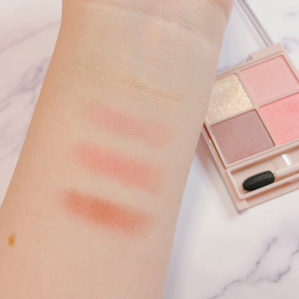 シルキースフレアイズ(マットタイプ)/キャンメイク/アイシャドウパレットを使ったクチコミ(3枚目)