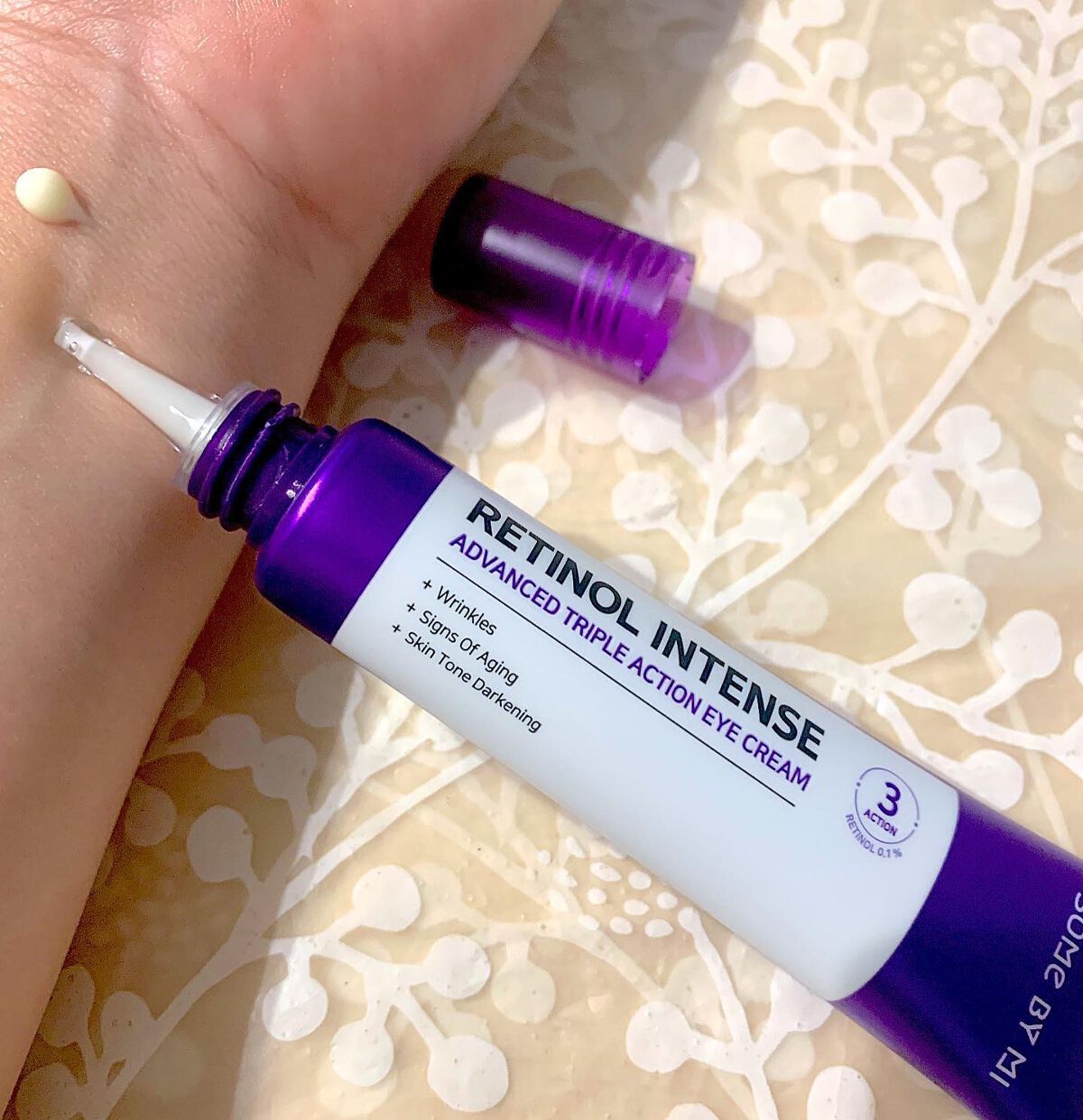 レチノールインテンシブ アドバンスドトリプルアクションアイクリーム/SOME BY MI/アイケア・アイクリームを使ったクチコミ（2枚目）