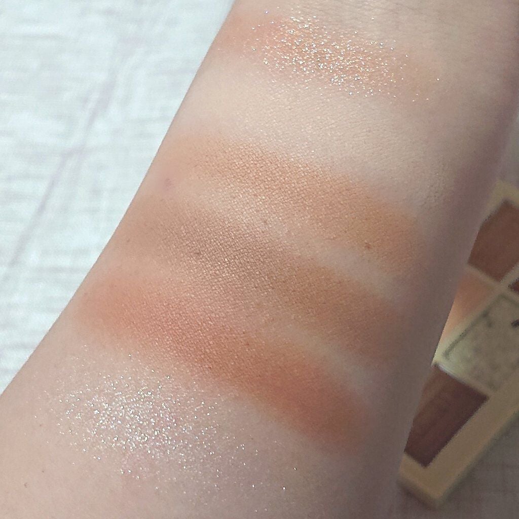 ハーシー プレイカラーアイズミニ/ETUDE/アイシャドウパレットを使ったクチコミ(5枚目)