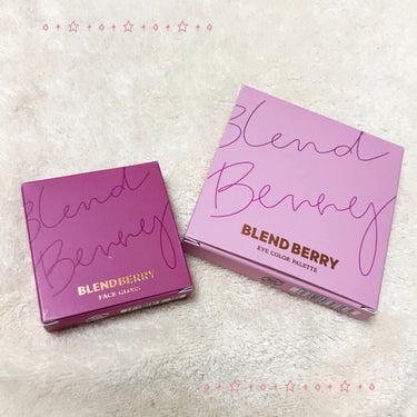 フェイスグロス 003 ザクロ/BLEND BERRY/ジェル・クリームチークを使ったクチコミ（1枚目）