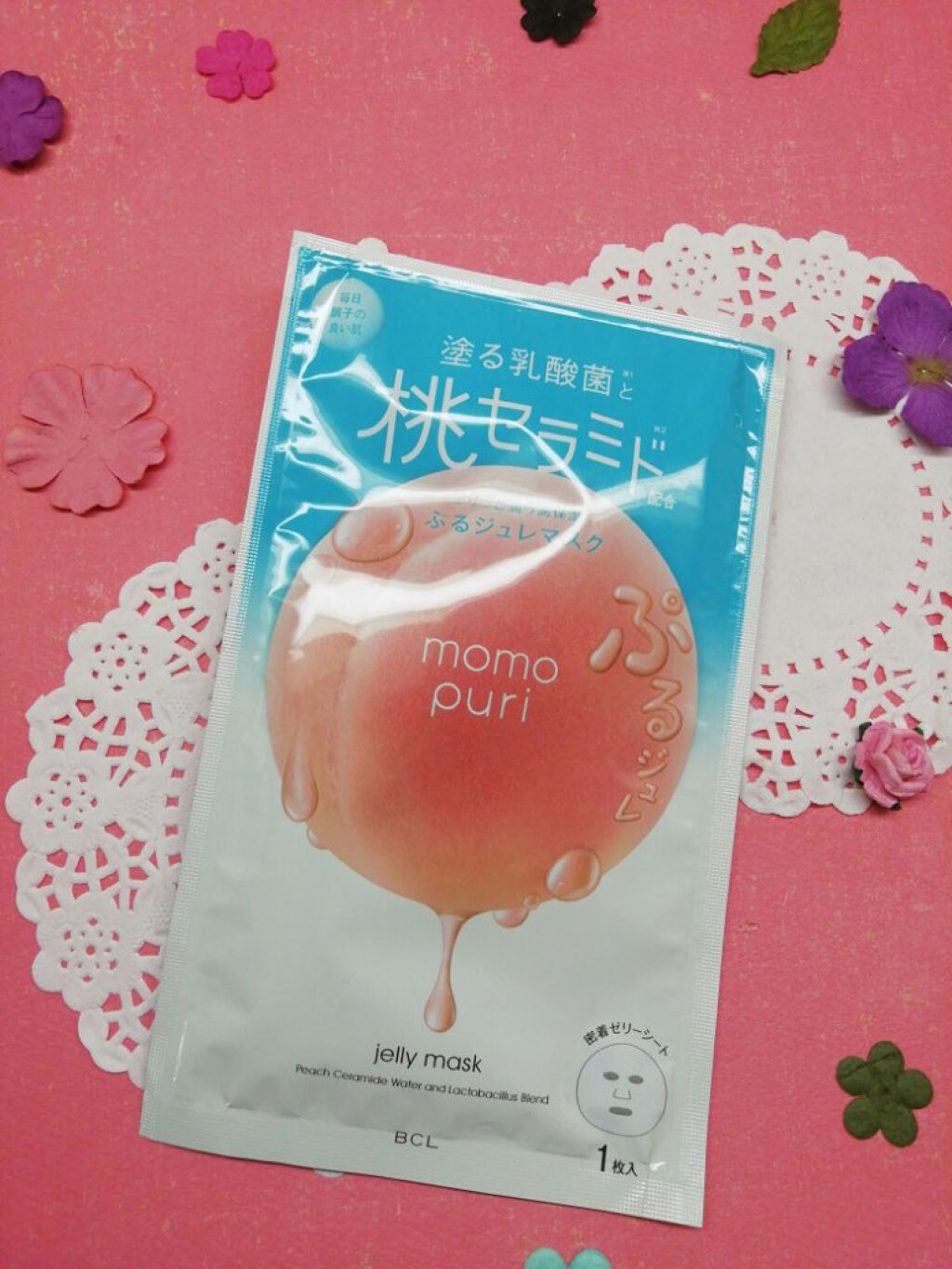 潤いぷるジュレマスク/ももぷり/シートマスク・パックを使ったクチコミ(1枚目)