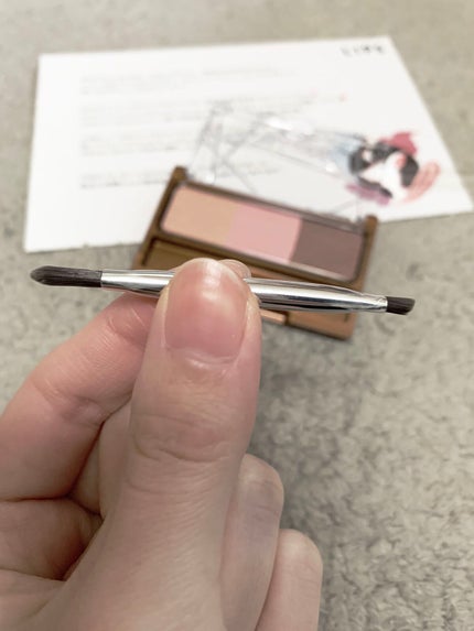 ノーズ&アイブロウパウダー/CEZANNE/パウダーアイブロウを使ったクチコミ(4枚目)