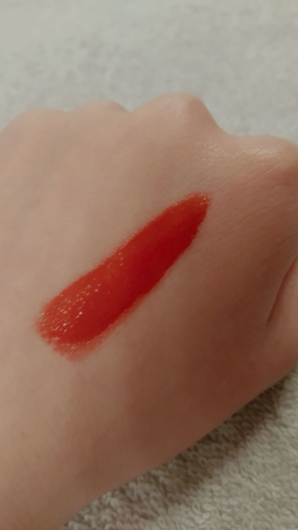 ジューシーラスティングティント/rom&nd/リップティントを使ったクチコミ（2枚目）